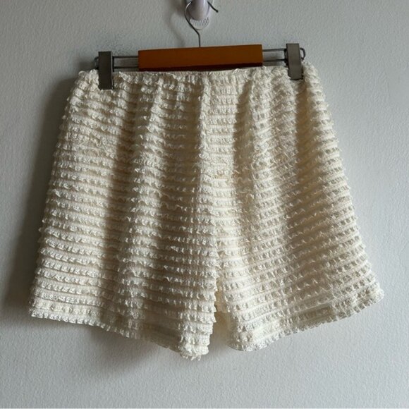 Sofie Schnoor Sz S Knickers Ruffle Lace Romantic Off White Short - Picture 6 of 11